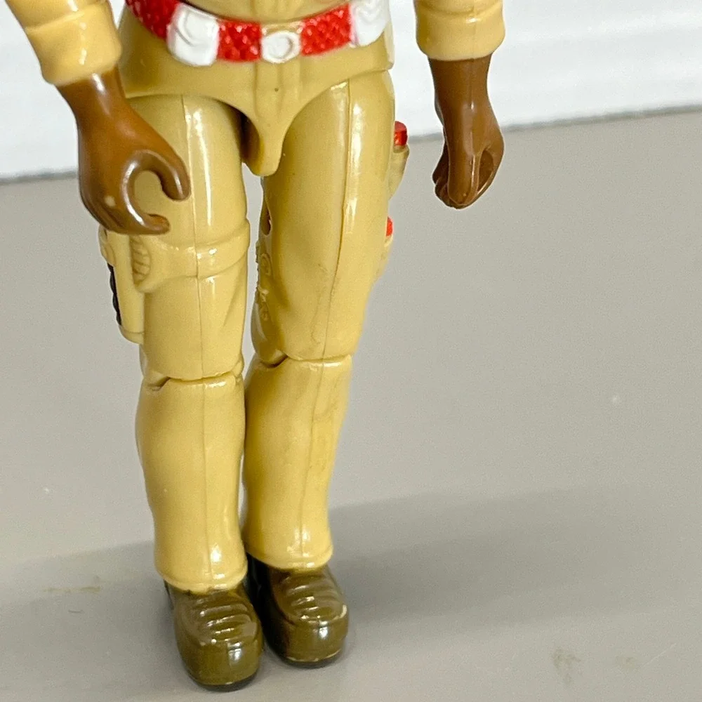 Vintage 1983 Hasbro GI Joe Doc Medical Dr Action Figure ARAH Tan Green 3.75in